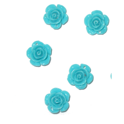 Turquoise Rose - Size 1cm